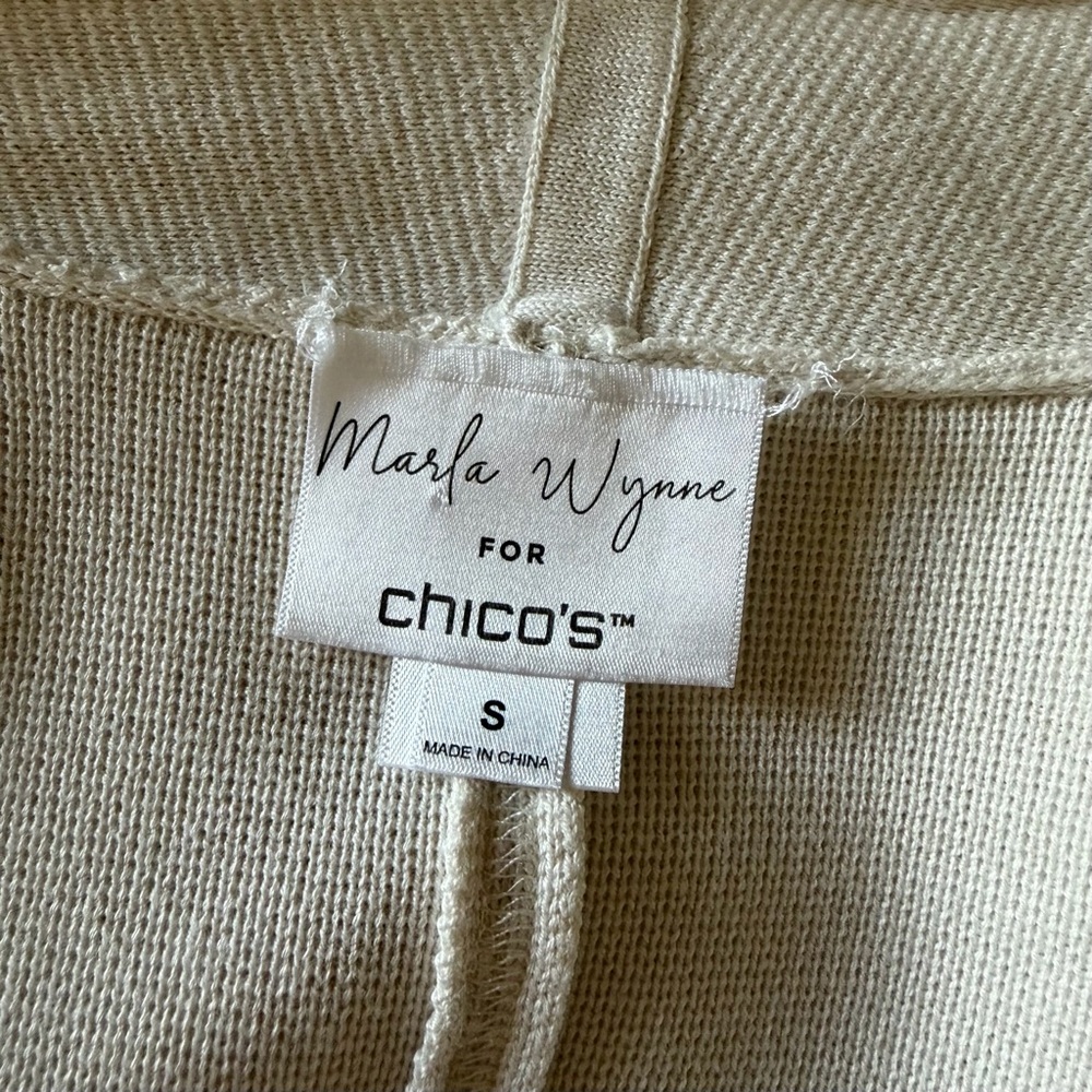 Marla Wynne Drama Kimono Topper For Chico's - Picture 10 of 14